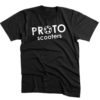 PROTO - Classic Logo Tee (White on Black / Large)