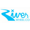River Wheel Co-Rectangle Small Sticker (25-PACK)